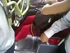 美丽的玛丽Sasaki在粉红色和黑色需要在两个p肉