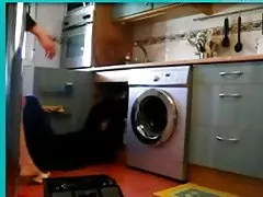 在桌上